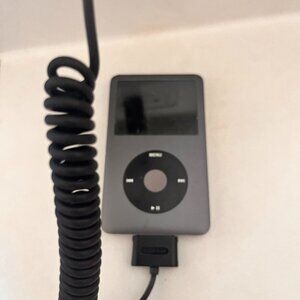 Apple iPod Classic 160GB Black 7th Gen A1238 MP3 Player w/ Cable – Tested